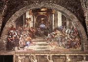 RAFFAELLO Sanzio The Expulsion of Heliodorus from the Temple Spain oil painting artist